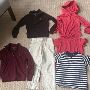 Polo by Ralph Lauren Kids' Bundle (6 Items) SIZE 4 BOYS